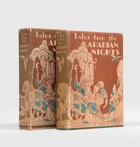 Item #9721 TALES FROM THE ARABIAN NIGHTS. With and introduction by E. O. Lorimer. NICOLL. GORDON. Illustrates.