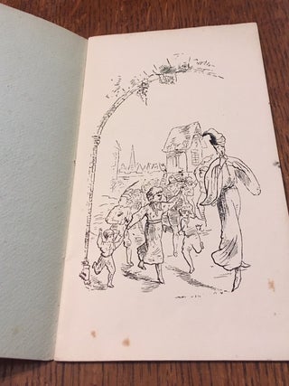 THE PAY OF THE PIED PIPER. Illustrations by Aubrey Beardsley. Reprinted from the 1888 Xmas Entertainment Programme of the Brighton Grammar School.