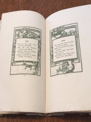 THE RUBAIYAT OF OMAR KHAYYAM. Translated by Edward Fitzgerald. Introduction by Joseph Jacobs. Designs by Frank Brangwyn, A.R.A.