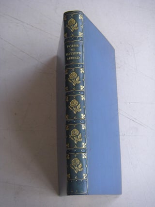 Item #9871 SELECTED POEMS. The Golden Treasury series. ARNOLD. MATTHEW
