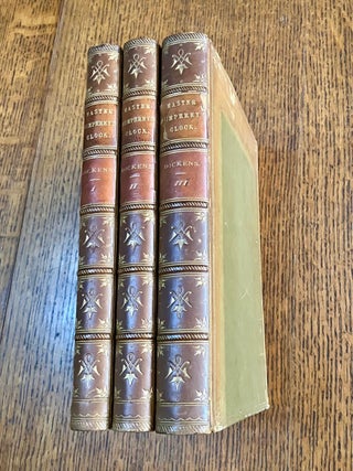 Item #9890 MASTER HUMPHREY'S CLOCK. DICKENS. CHARLES., Cattermole. George, Hablot. Illustrate Browne