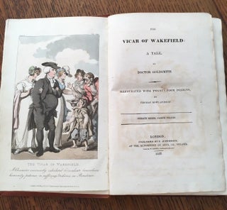 THE VICAR OF WAKEFIELD. A Tale. Illustrated witjh twenty-four designs, by Thomas Rowlandson.