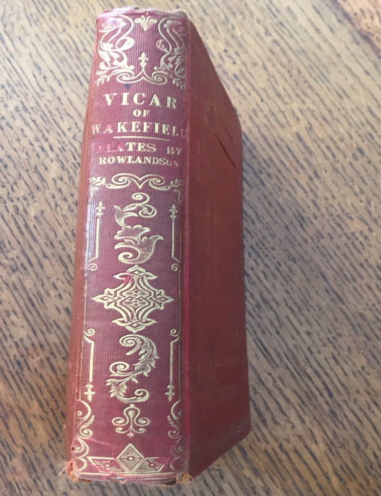 Item #9937 THE VICAR OF WAKEFIELD. A Tale. Illustrated witjh twenty-four designs, by Thomas Rowlandson. DOCTOR GOLDSMITH, ROWLANDSON. Thomas. Illustrates, OLIVER.