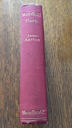 Item #9990 MANSFIELD PARK. With an introduction by Austin Dobson. AUSTEN. JANE., Thomson. Hugh....
